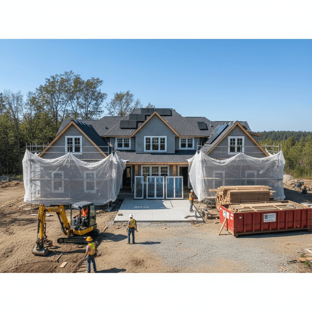 Large-scale property renovation project