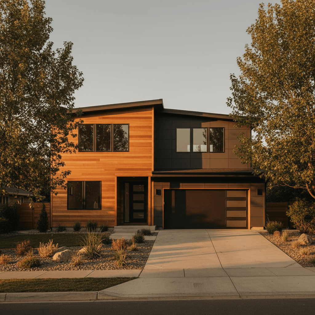 New residential construction home in Carbon County
